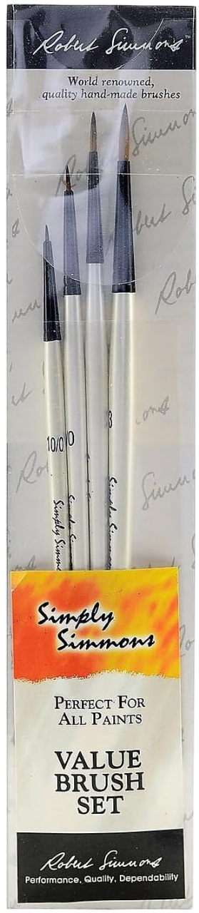 Value Brush Sets Dot the Eyes Set set of 4