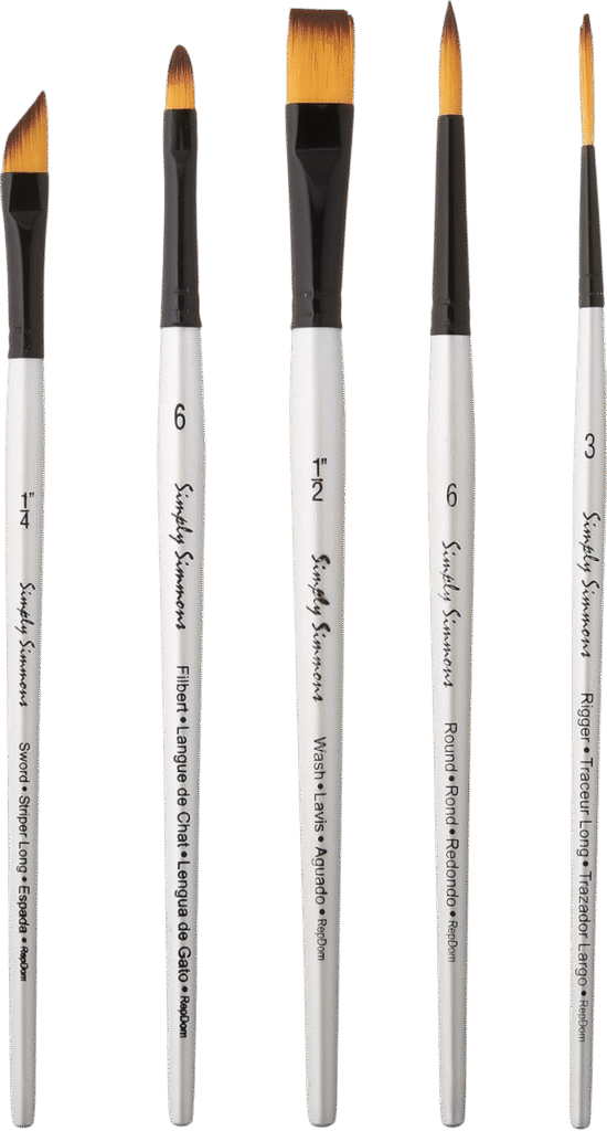 Pennello Robert Simmons Signet 6 Egbert 43 – Setole Curve Naturali Per Pittura Artistica Professionale - 5